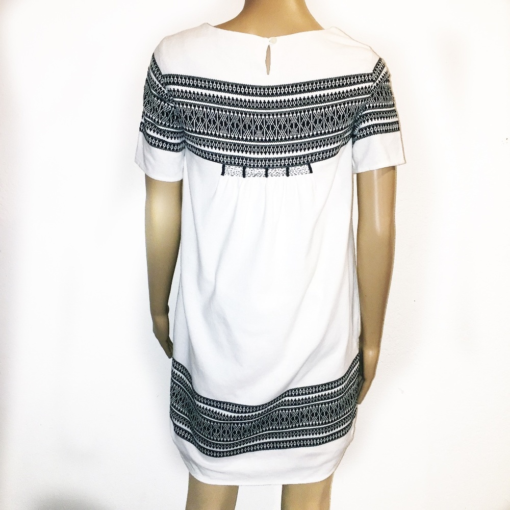 MADEWELL Cabana Jacquard Shift Dress. Sz XS - Picture 4 of 5